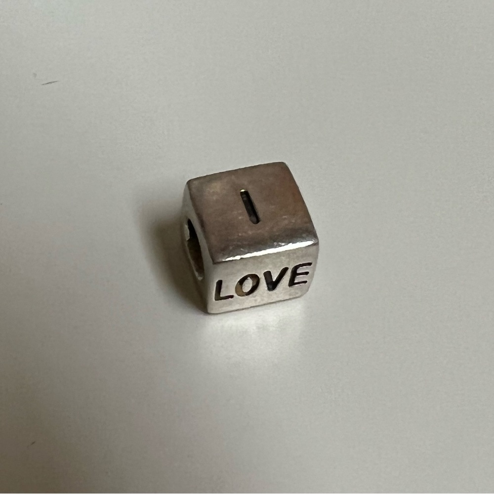 Pandora I Love You charm